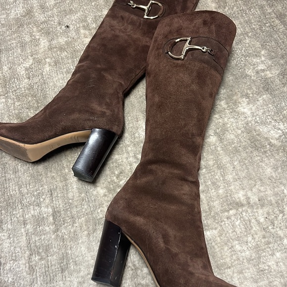 Hasler Horsebit Accent Suede Boots
Women's Size: 38.5 - Picture 3 of 3